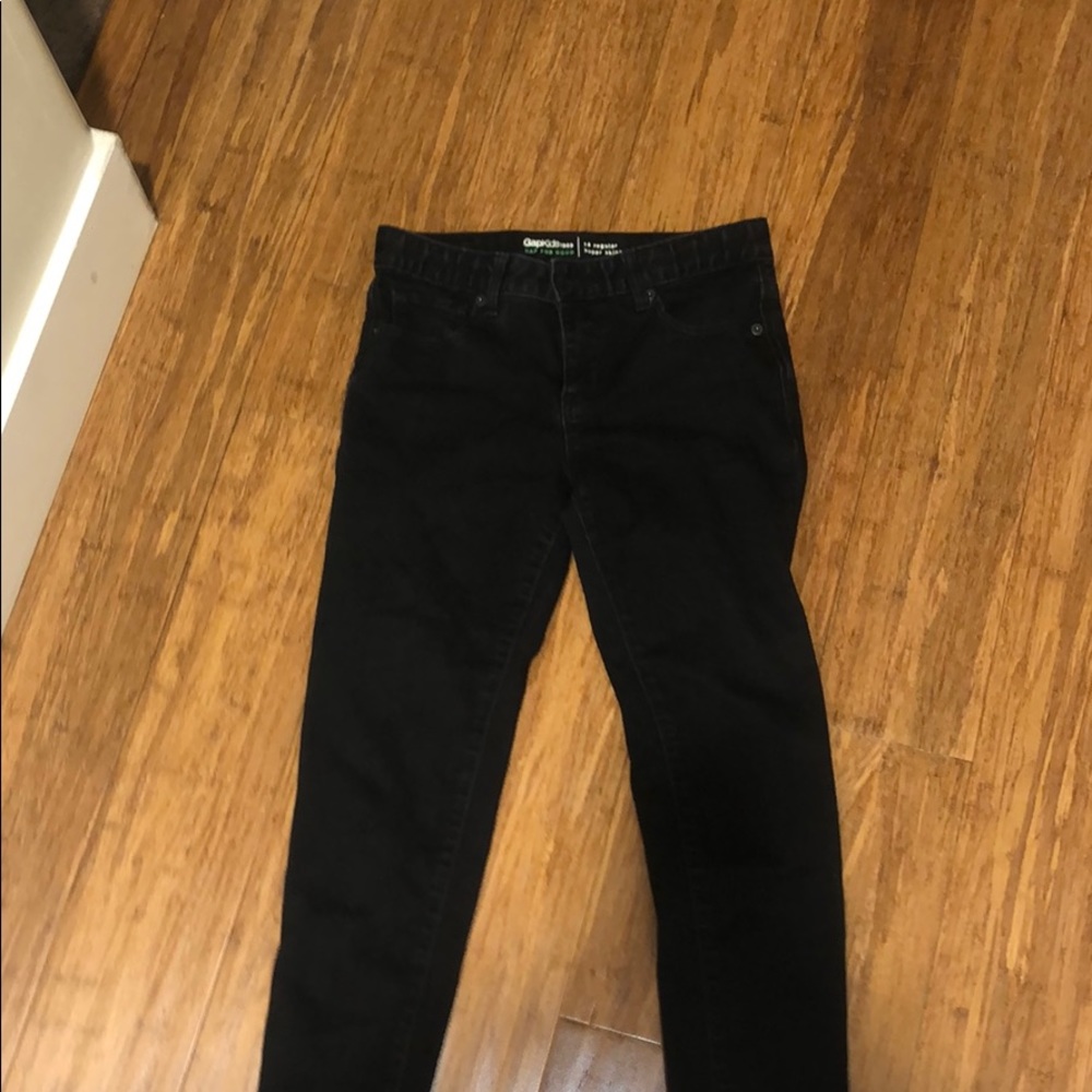 Plain Black Skinny Jeans